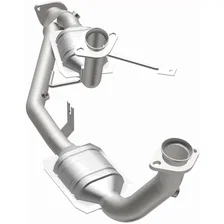Front 1996-1999 Ford Taurus 3.0L | 1996-1999 Mercury Sable 3.0L HM Grade Federal / EPA Compliant Direct-Fit Catalytic Converter image 2