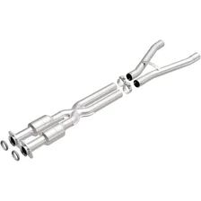 Rear 2012-2013 Chevrolet Corvette 6.2L California Grade CARB Compliant Direct-Fit Catalytic Converter image 1