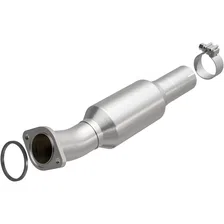 Rear 2007-2010 Scion tC 2.4L California Grade CARB Compliant Direct-Fit Catalytic Converter image 1