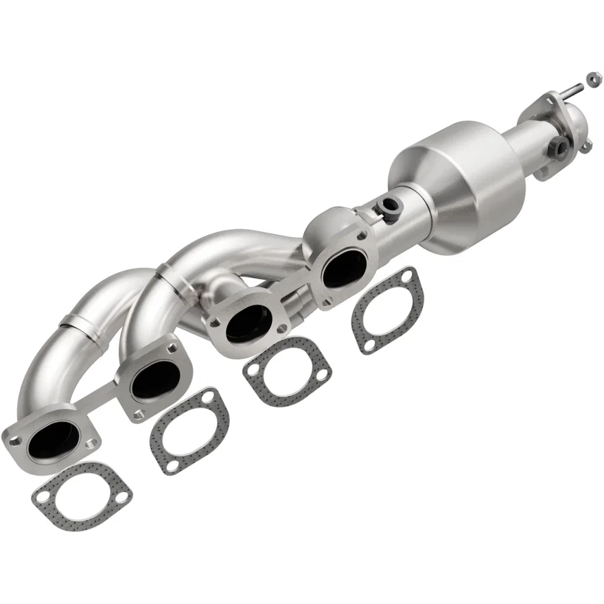 Right OEM Grade Federal / EPA Compliant Direct-Fit Manifold Catalytic Converter for BMW