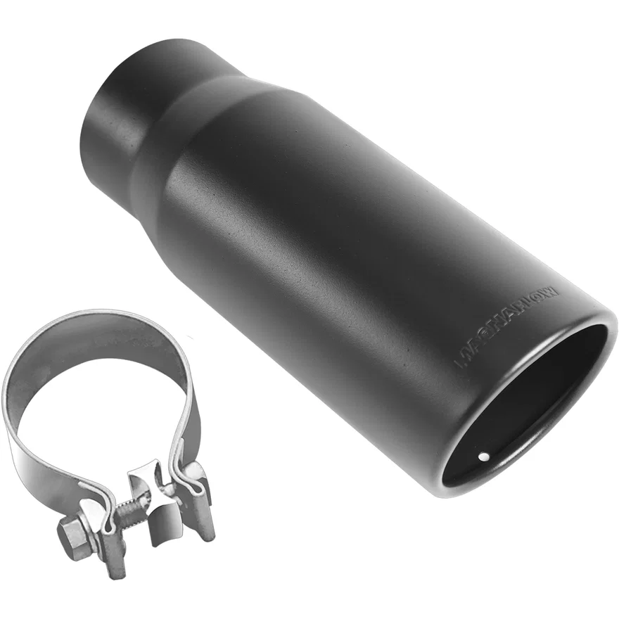 5in. Round Black Coated Exhaust Tip