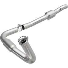 Left OEM Grade Federal / EPA Compliant Direct-Fit Catalytic Converter image 1