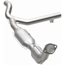 Right 1999-2000 Ford Expedition 4.6L California Grade CARB Compliant Direct-Fit Catalytic Converter image 2