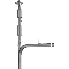 Right 2004 Ford F-150 5.4L California Grade CARB Compliant Direct-Fit Catalytic Converter image 4