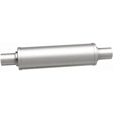6in. Round Straight-Through Performance Exhaust Muffler image 4