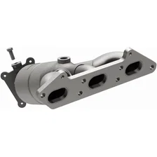 Left 2002-2004 Volvo S80 2.9L HM Grade Federal / EPA Compliant Direct-Fit Manifold Catalytic Converter image 2