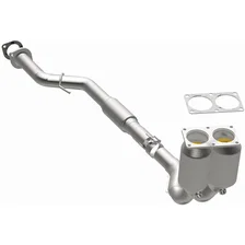 Front 2000-2002 Nissan Sentra 1.8L California Grade CARB Compliant Direct-Fit Catalytic Converter image 2