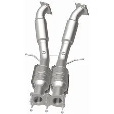 Rear 2007-2009 Volvo S80 3.2L | 2008-2009 Volvo V70 3.2L OEM Grade Federal / EPA Compliant Direct-Fit Catalytic Converter image 3