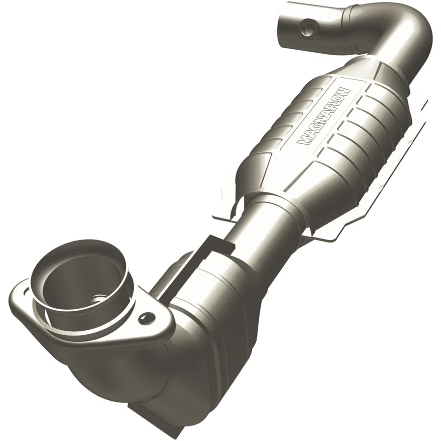 Left California Grade CARB Compliant Direct-Fit Catalytic Converter