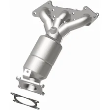Right 2002-2004 Volvo S80 2.9L HM Grade Federal / EPA Compliant Direct-Fit Manifold Catalytic Converter image 3