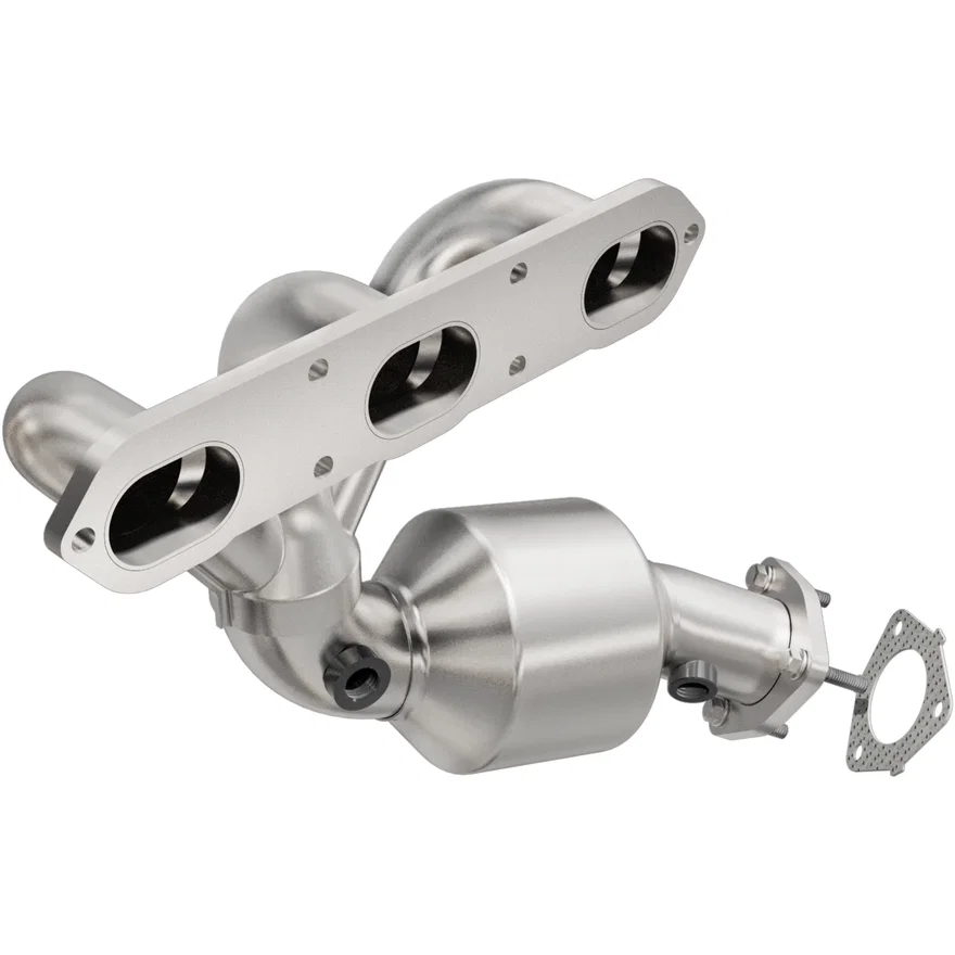 Left 2006-2008 Porsche Cayman 3.4L | 2007-2008 Porsche Cayman 2.7L OEM Grade Federal / EPA Compliant Direct-Fit Manifold Catalytic Converter