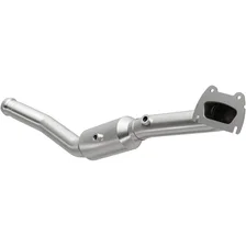Left 2011-2012 Dodge Durango 3.6L | 2011-2012 Jeep Grand Cherokee 3.6L California Grade CARB Compliant Direct-Fit Catalytic Converter image 1