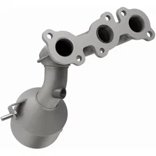 Rear 2006-2008 Lexus RX400h 3.3L | 2006-2010 Toyota Highlander 3.3L OEM Grade Federal / EPA Compliant Direct-Fit Manifold Catalytic Converter image 2