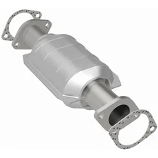 Rear 2001-2004 Nissan Frontier 2.4L | 2000-2004 Nissan Xterra 2.4L OEM Grade Federal / EPA Compliant Direct-Fit Catalytic Converter image 2