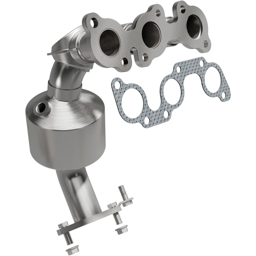 Front California Grade CARB Compliant Direct-Fit Manifold Catalytic Converter