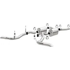 Street Series Performance Exhaust System for Ford Bronco image 1