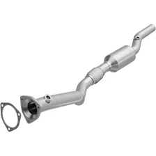 Left HM Grade Federal / EPA Compliant Direct-Fit Catalytic Converter image 1