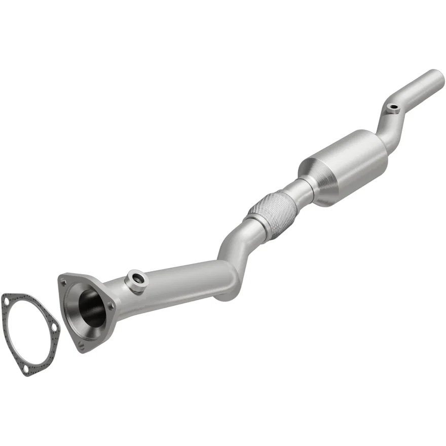 Left HM Grade Federal / EPA Compliant Direct-Fit Catalytic Converter