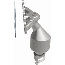 Rear HM Grade Federal / EPA Compliant Direct-Fit Manifold Catalytic Converter image 4