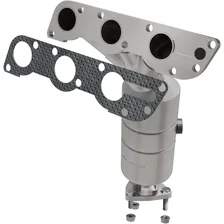 Front Left 2004-2005 Suzuki Verona 2.5L California Grade CARB Compliant Direct-Fit Manifold Catalytic Converter image 1