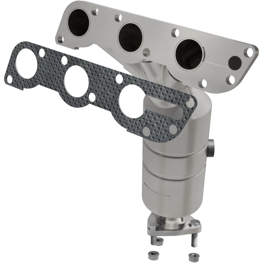 Front Left 2004-2005 Suzuki Verona 2.5L California Grade CARB Compliant Direct-Fit Manifold Catalytic Converter