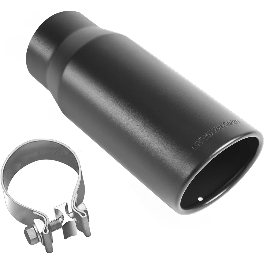 5in. Round Black Coated Exhaust Tip