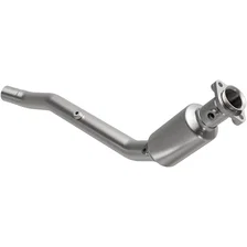 Left 2007-2009 Land Rover Range Rover Sport 4.2L California Grade CARB Compliant Direct-Fit Catalytic Converter image 1