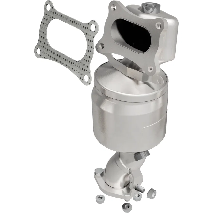 Rear 2009-2014 Acura TL 3.7L OEM Grade Federal / EPA Compliant Direct-Fit Manifold Catalytic Converter