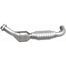 Left 1997-1998 Ford F-150 4.2L California Grade CARB Compliant Direct-Fit Catalytic Converter image 4