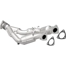 Front 2004-2006 Porsche Cayenne 3.2L | 2004-2006 Volkswagen Touareg 3.2L OEM Grade Federal / EPA Compliant Direct-Fit Catalytic Converter image 1