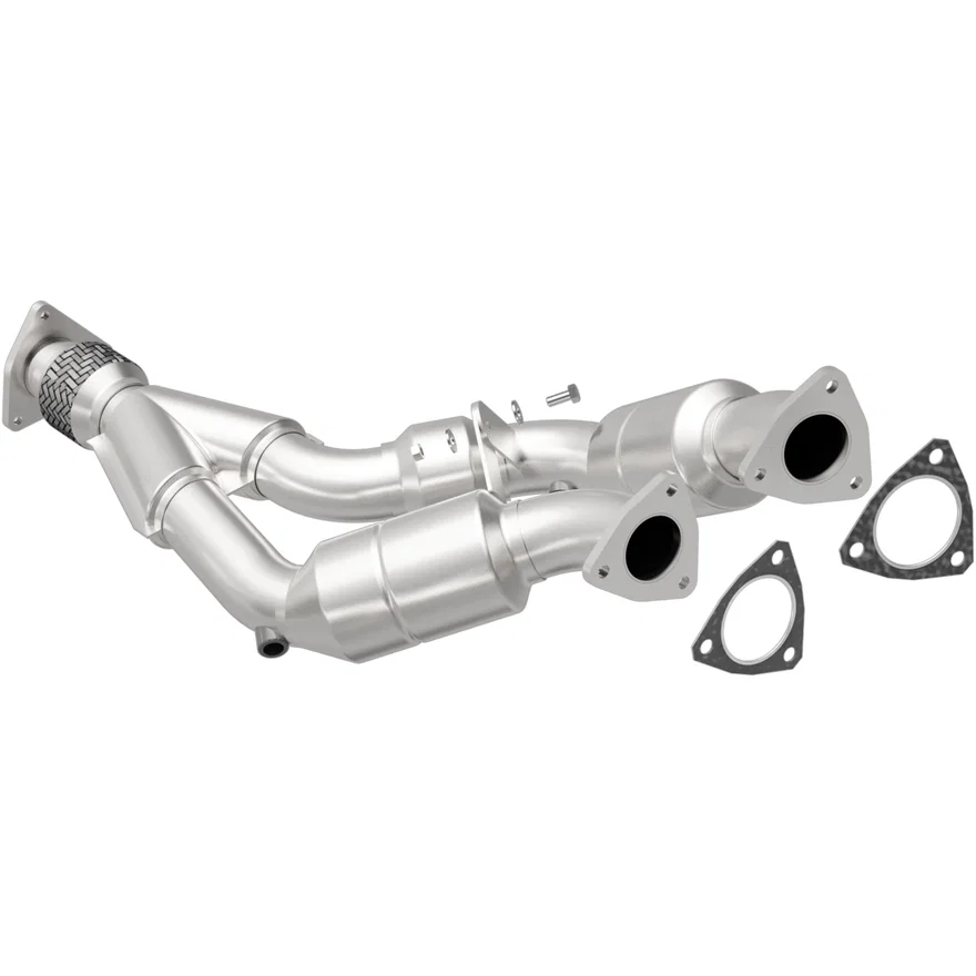 Front 2004-2006 Porsche Cayenne 3.2L | 2004-2006 Volkswagen Touareg 3.2L OEM Grade Federal / EPA Compliant Direct-Fit Catalytic Converter