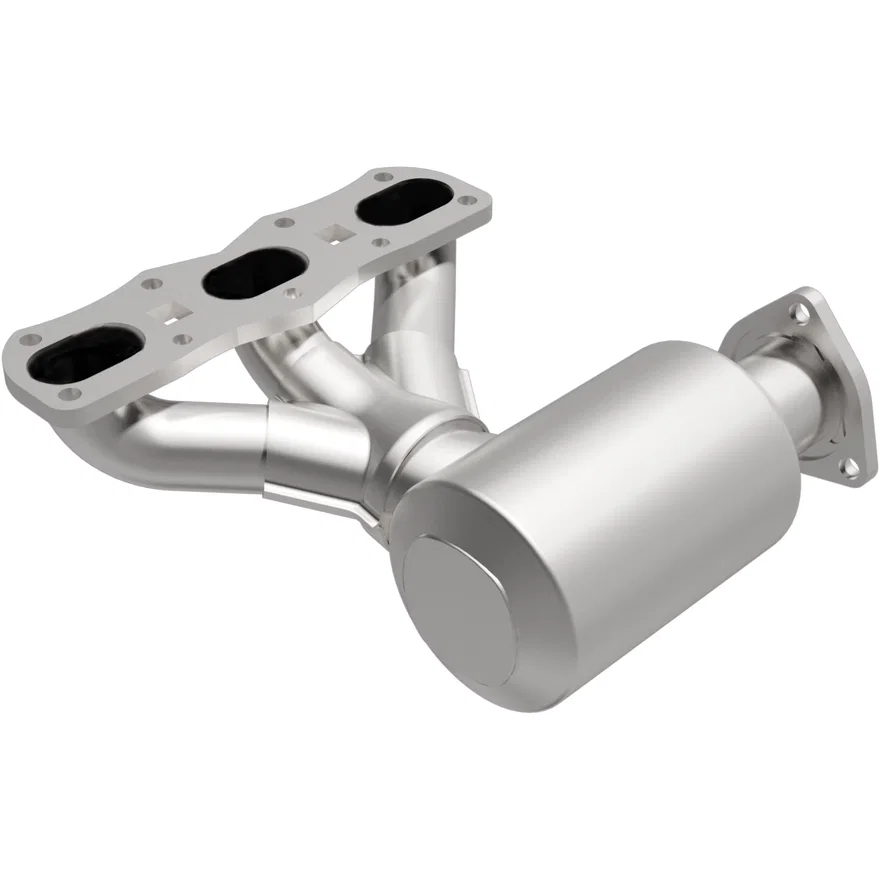 Left 2000-2004 Porsche Boxster 2.7L | 2000-2004 Porsche Boxster 3.2L OEM Grade Federal / EPA Compliant Direct-Fit Manifold Catalytic Converter