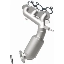 Rear OEM Grade Federal / EPA Compliant Direct-Fit Manifold Catalytic Converter image 3