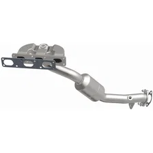 Front OEM Grade Federal / EPA Compliant Direct-Fit Manifold Catalytic Converter for BMW image 4