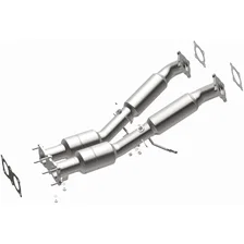 2008-2012 Land Rover LR2 3.2L OEM Grade Federal / EPA Compliant Direct-Fit Catalytic Converter image 2