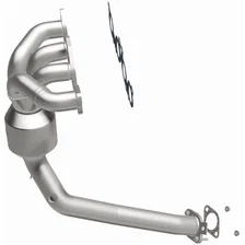 Front 2005-2011 Volvo XC90 4.4L OEM Grade Federal / EPA Compliant Direct-Fit Manifold Catalytic Converter image 4