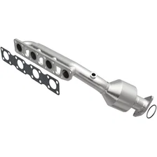 Right 2003-2004 INFINITI M45 4.5L | 2002-2006 INFINITI Q45 4.5L OEM Grade Federal / EPA Compliant Direct-Fit Manifold Catalytic Converter image 1