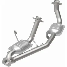 Front 1996-1999 Ford Taurus 3.0L | 1996-1999 Mercury Sable 3.0L HM Grade Federal / EPA Compliant Direct-Fit Catalytic Converter image 3