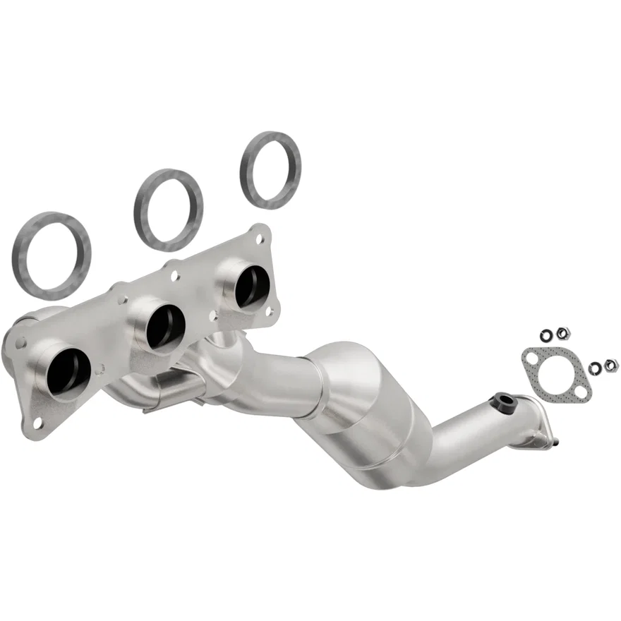 Front 2007-2010 BMW X3 3.0L OEM Grade Federal / EPA Compliant Direct-Fit Manifold Catalytic Converter