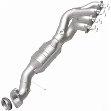 Left 2004-2006 Cadillac XLR 4.6L | 2006 Cadillac XLR 4.4L California Grade CARB Compliant Direct-Fit Manifold Catalytic Converter image 3