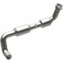 Left 2004 Ford F-150 4.6L California Grade CARB Compliant Direct-Fit Catalytic Converter image 2