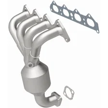 OEM Grade Federal / EPA Compliant Direct-Fit Manifold Catalytic Converter for Hyundai image 2