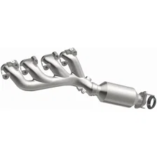 Left 2004-2006 Cadillac SRX 4.6L California Grade CARB Compliant Direct-Fit Manifold Catalytic Converter image 3