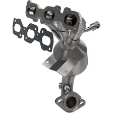 Rear California Grade CARB Compliant Direct-Fit Manifold Catalytic Converter image 1