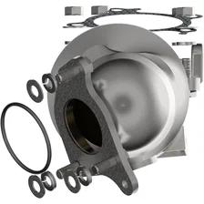 2016-2021 Honda Civic 1.5L California Grade CARB Compliant Direct-Fit Catalytic Converter image 4