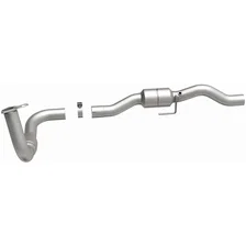 Left 2002 Chevrolet Silverado 2500 HD 8.1L | 2002 GMC Sierra 2500 HD 8.1L California Grade CARB Compliant Direct-Fit Catalytic Converter image 4