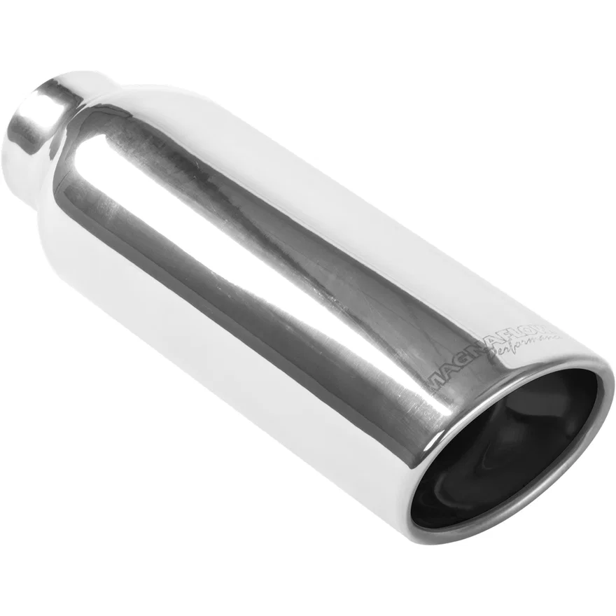 3.5 X 4.25in. Oval Polished Exhaust Tip