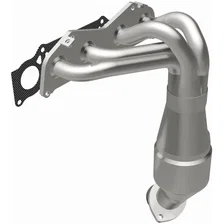 Front 2003 Toyota Camry 2.4L | 2003 Toyota Solara 2.4L California Grade CARB Compliant Direct-Fit Manifold Catalytic Converter image 3
