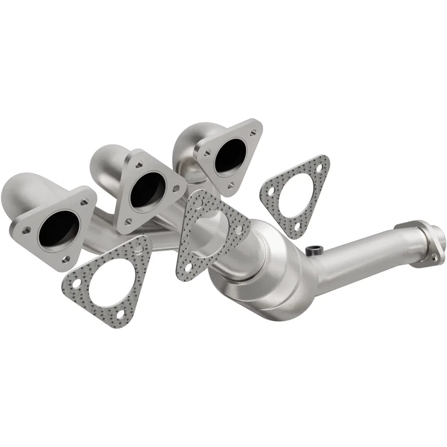 Front 2001-2006 BMW M3 3.2L | 2001-2002 BMW Z3 3.2L OEM Grade Federal / EPA Compliant Direct-Fit Manifold Catalytic Converter
