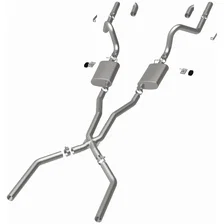 Street Series Performance Exhaust System for Ford Mustang image 3